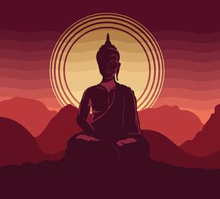 Hogy kerülhet Buddha kép a falra?