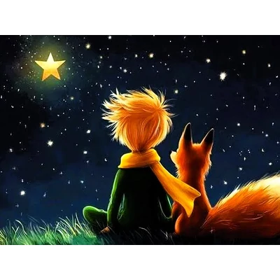 Kis herceg - gyémántszemes kirakó