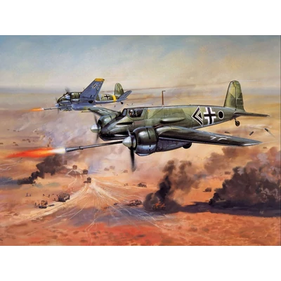 Vadászrepülőgépek (Hs 129) - gyémántszemes kirakó