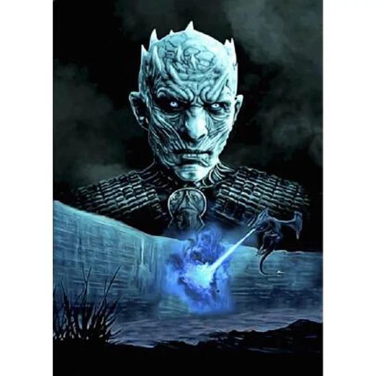 Éjkirály (Night King) - Trónok harca - gyémántszemes kirakó