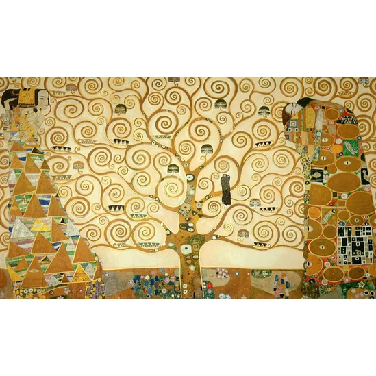 Az élet fája (Klimt) - számfestő készlet kerettel