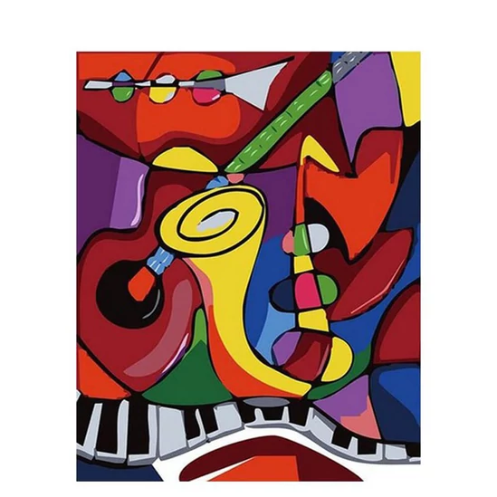 Jazz - számfestő készlet