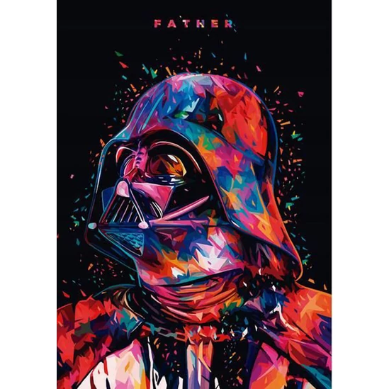 Darth Vader - számfestő készlet