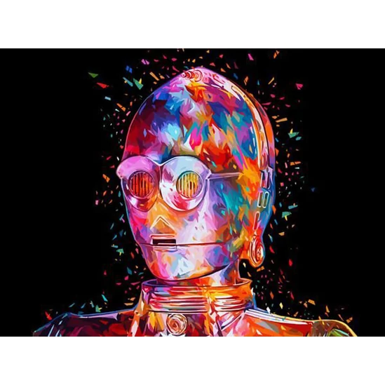 3PO - számfestő készlet