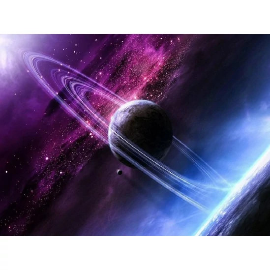 Szaturnusz - gyémántszemes kirakó