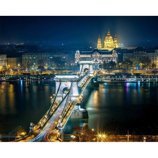 Budapest - gyémántszemes kirakó