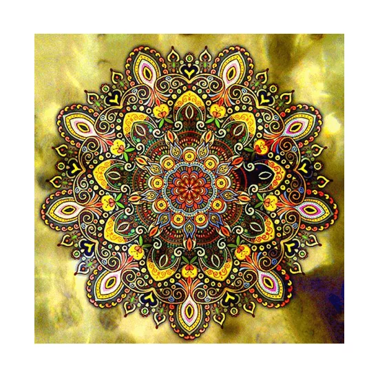 Fény mandala - gyémántszemes kirakó