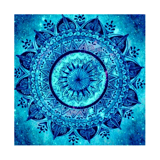 Lelki béke mandala - gyémántszemes kirakó