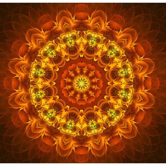 Életerő mandala - gyémántszemes kirakó