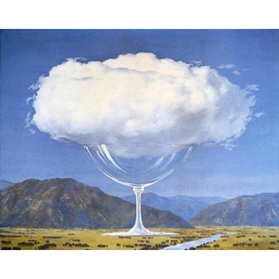 Szívhúrok (Magritte) - gyémántszemes kirakó