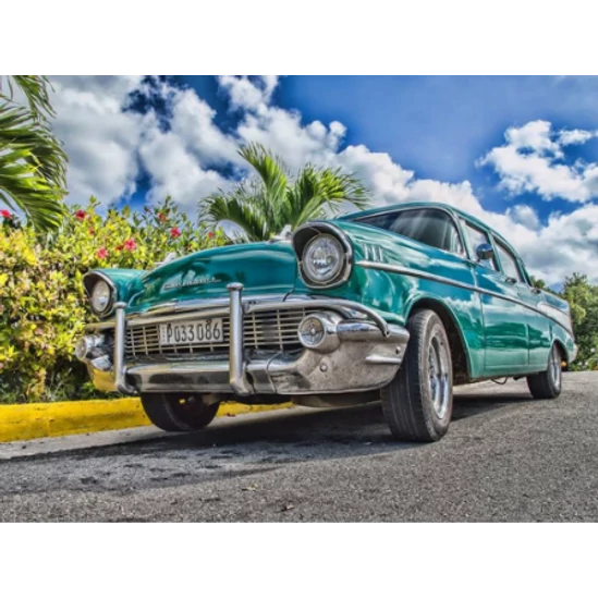 Chevrolet autó - gyémántszemes kirakó