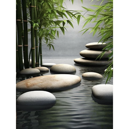 Zen nyugalom - gyémántszemes kirakó