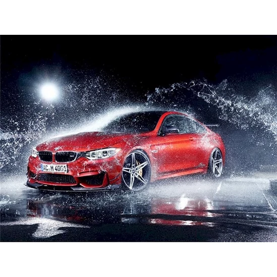BMW autó - számfestő készlet kerettel